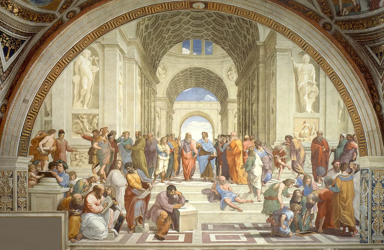 Raffaello'nun Atina Okulu freski