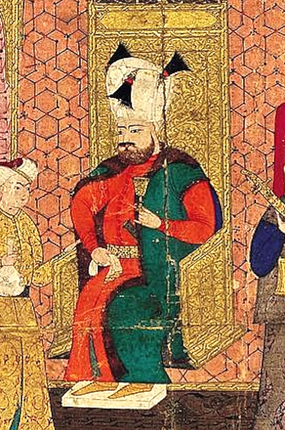 IV. Murad'ın minyatür portresi
