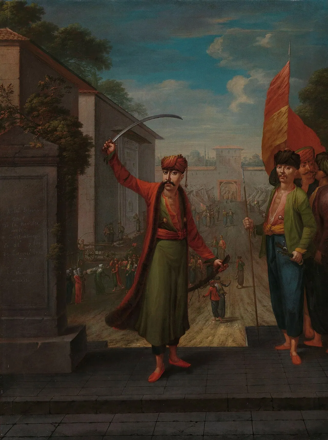 Patrona Halil'in ayakta portresi