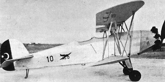 Nuri Demirağ'ın ürettiği Nu.D.36 eğitim uçağı