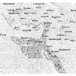 İhşidler haritası