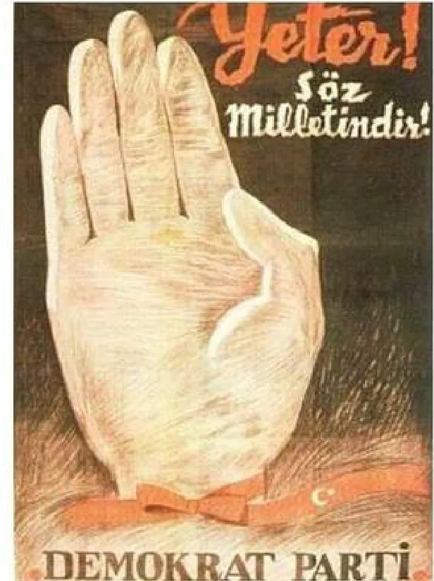 Demokrat Parti Seçim Afişi