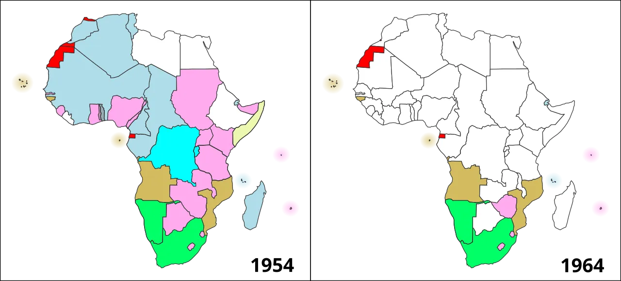 Afrika'da bağımsızlık süreci (1954–1965)