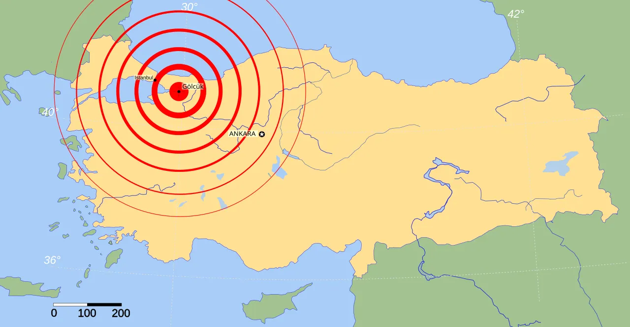 17 Ağustos 1999 depreminin merkez üssü