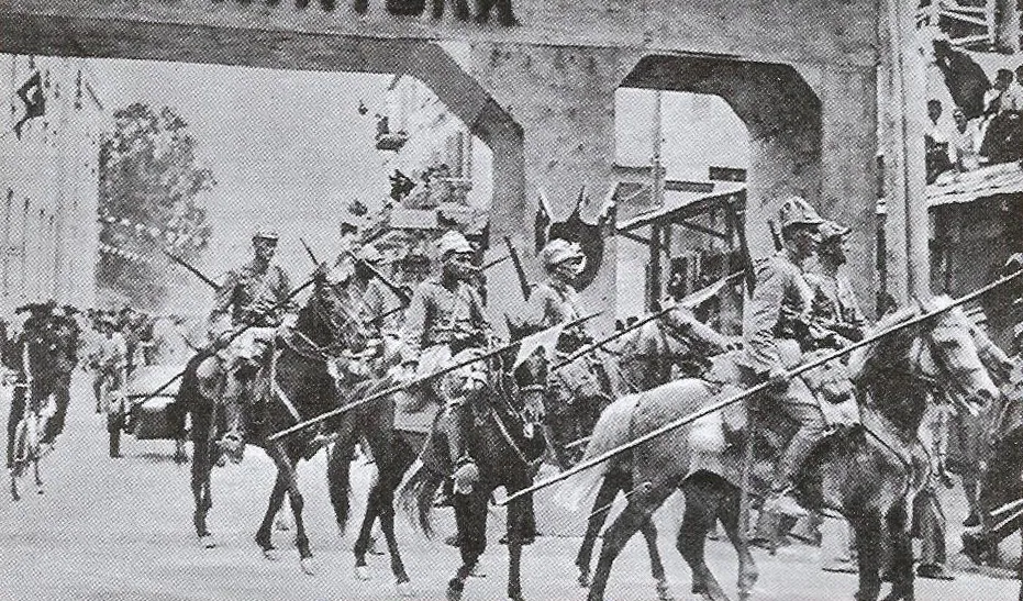 Antakya'ya giren Türk süvarileri (6 Temmuz 1938)