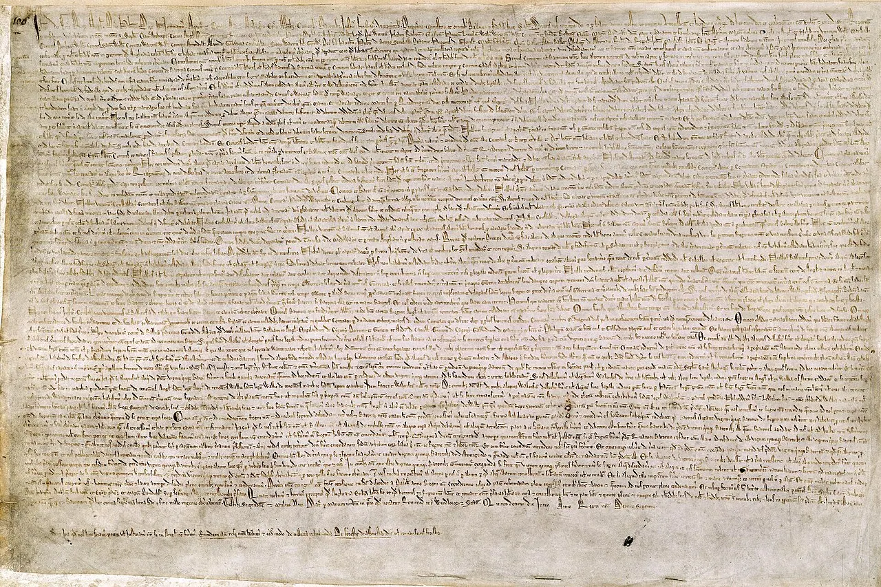 Magna Carta'nın el yazması metni