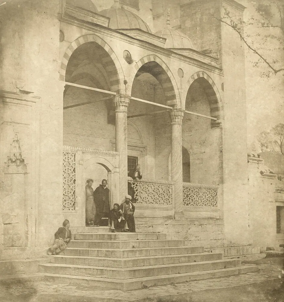 Süleymaniye Camii'nin kubbe ve minareleri