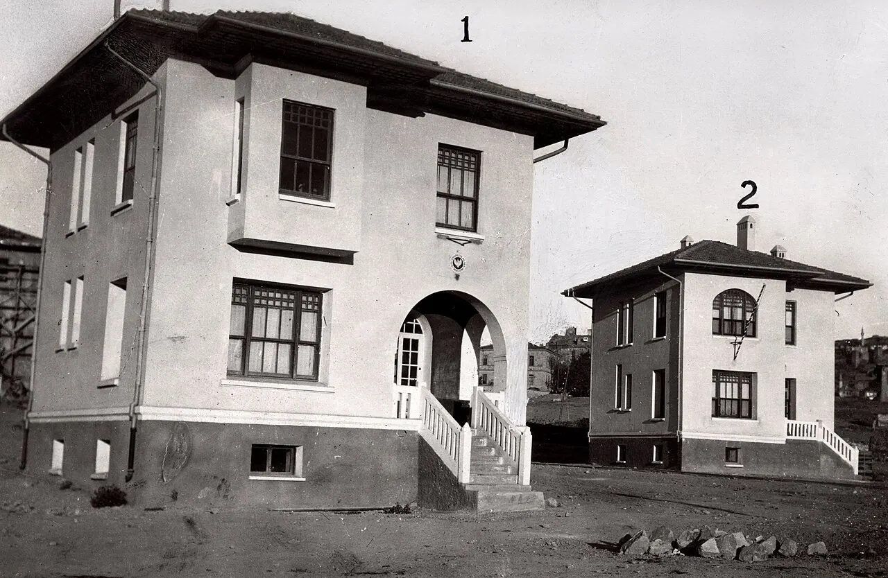 1924'te Ankara'da yeni yapılmış binalar