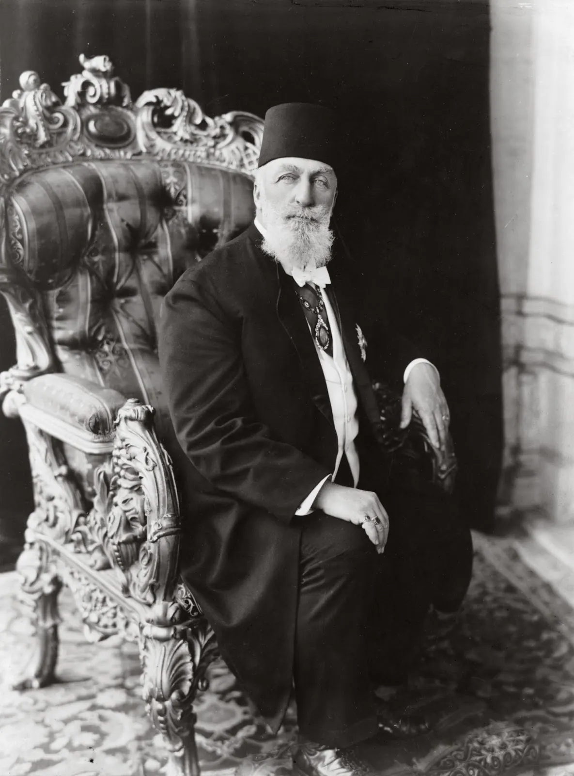 Son halife Abdülmecid Efendi'nin portresi